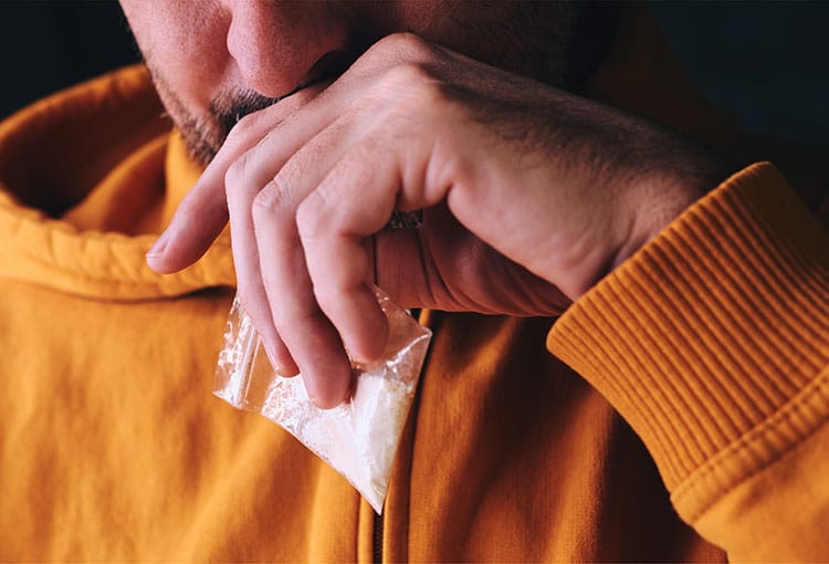 Meth is short for “methamphetamine,” a synthetic stimulant drug.