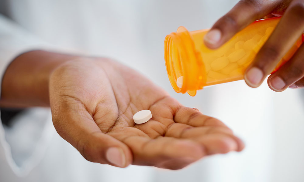 Alprazolam (Xanax) is a medication used to treat panic disorders.
