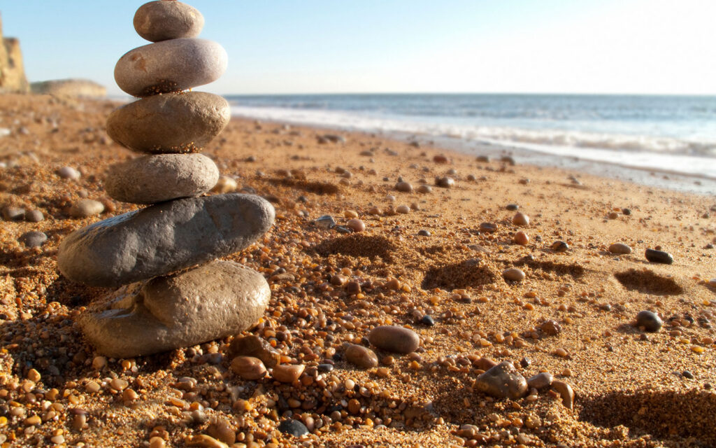 "Drop the rock" is a metaphor for letting go of character defects .